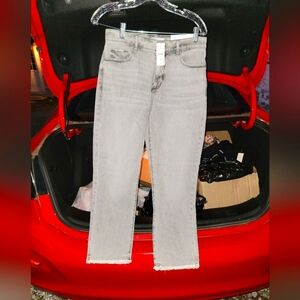 NWT Loft crop flair jeans